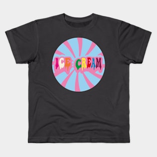 Melting Ice Cream Kids T-Shirt